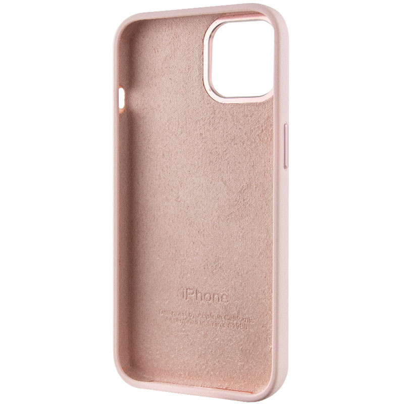 Купити Чохол Silicone Case Metal Buttons (AA) на Apple iPhone 12 Pro Max (6.7") (Рожевий / Chalk Pink) на vchehle.ua
