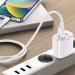 Дата кабель Proove Soft Silicone USB to Lightning 2.4A (1m) (White) в магазині vchehle.ua