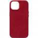 Чохол Denim with Magnetic safe на Apple iPhone 14 Pro (6.1") (Red)