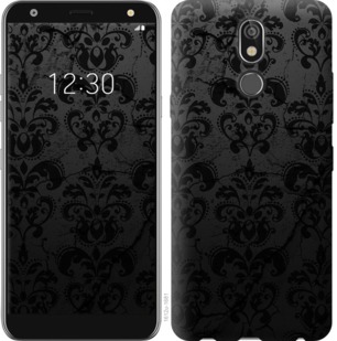 

Чехол узор черный для LG K40 763659