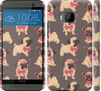 

Чохол мопсики 2 на HTC One M9 731349