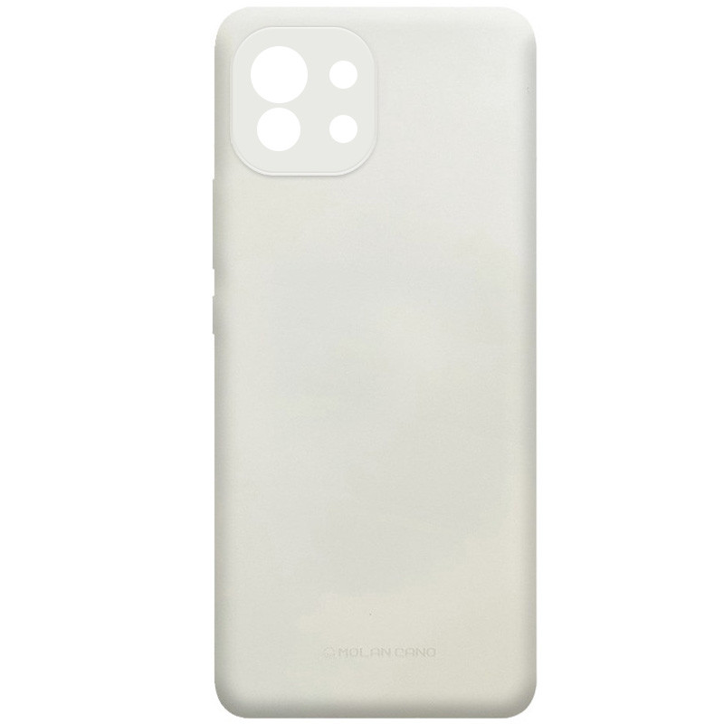 

TPU чохол Molan Cano Smooth на Xiaomi Mi 11 (Сірий) 1104637