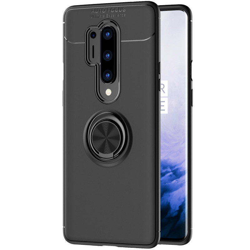 

TPU чехол Deen ColorRing под магнитный держатель (opp) для OnePlus 8 Pro (Черный / Черный) 929958