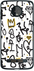 Чехол Graffiti art для Motorola Moto Z3