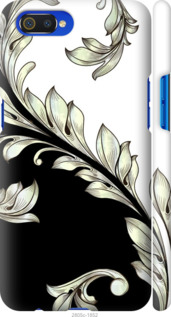 

Чехол White and black 1 для Realme C2 919479