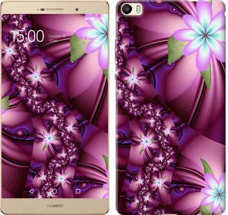 

Чехол Цветочная мозаика для Huawei P8 Max 384198