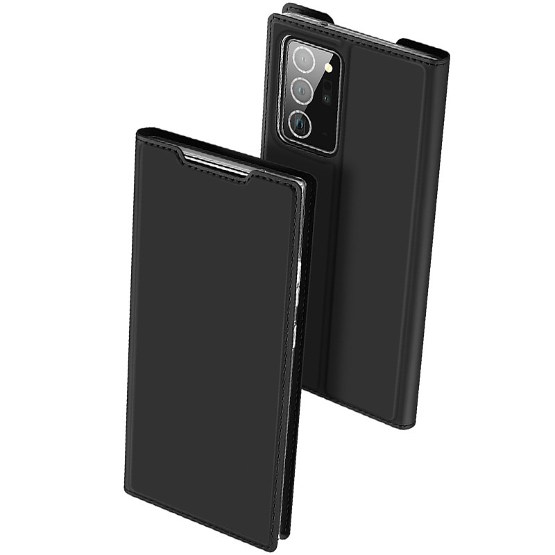 Чохол-книжка Dux Ducis з кишенею для візиток на Samsung Galaxy Note 20 Ultra (Чорний)