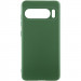 Чехол Silicone Cover Lakshmi (AA) для Google Pixel 9 / 9 Pro (Зеленый / Dark green)