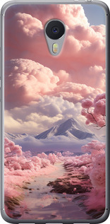 

Чехол Розовые облака для Meizu M3 Note 1645016