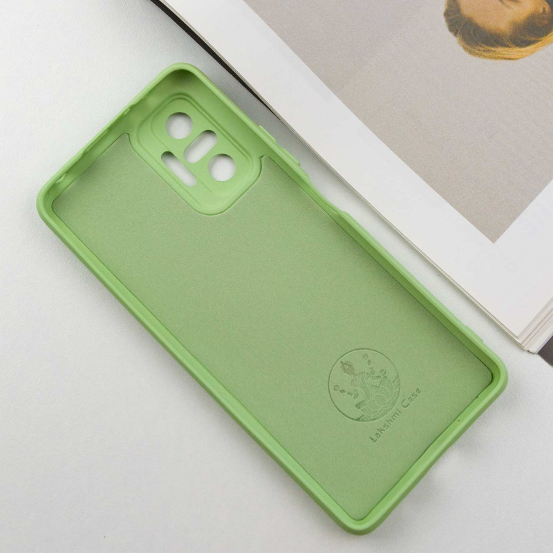 Фото Чехол Silicone Cover Lakshmi Full Camera (A) для Xiaomi Redmi Note 10 Pro / 10 Pro Max (Зеленый / Pistachio) в магазине vchehle.ua