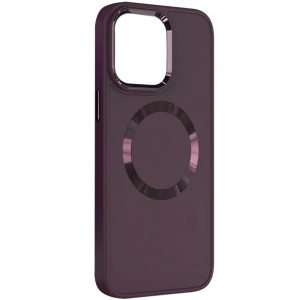 TPU чехол Bonbon Metal Style with Magnetic safe для Apple iPhone 13 (6.1")