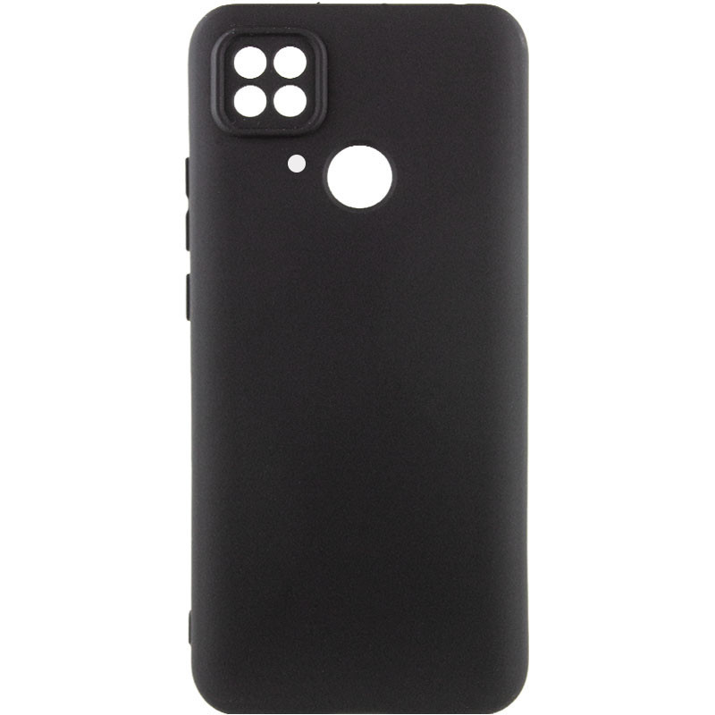 Чохол TPU GETMAN Liquid Silk на Xiaomi Redmi 10C (Чорний / Black)