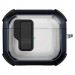 Футляр противоударный Locking Button для наушников Airpods 3 (Blue)