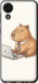 Чехол Funny Capybara CEO Working для Samsung Galaxy A03 Core A032F