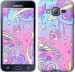 Чехол Розовая галактика для Samsung Galaxy J3 Duos (2016) J320H