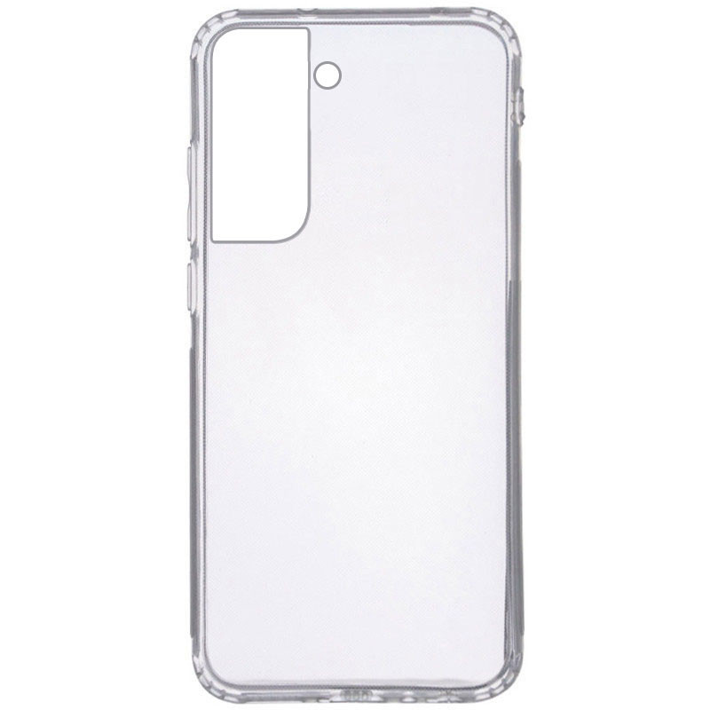 TPU чехол GETMAN Clear 1,0 mm для Samsung Galaxy S21+ (Бесцветный (прозрачный))