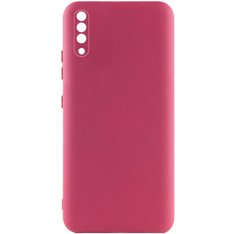 Чехол Silicone Cover Lakshmi Full Camera (AA) для Xiaomi Poco X3 NFC / Poco X3 Pro (Бордовый / Marsala)