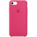 Чехол Silicone case (AAA) для Apple iPhone 7 / 8 (4.7") (Малиновый / Rose red)