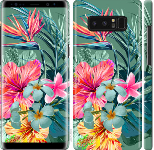 

Чохол Тропічні квіти v1 на Samsung Galaxy Note 8 844857