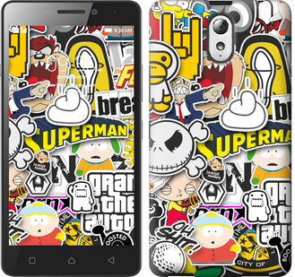 

Чехол Popular logos для Lenovo Vibe P1m 627946
