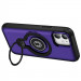 Фото TPU+Textured PC Magnet на Apple iPhone 11 / XR (6.1") (Purple) на vchehle.ua