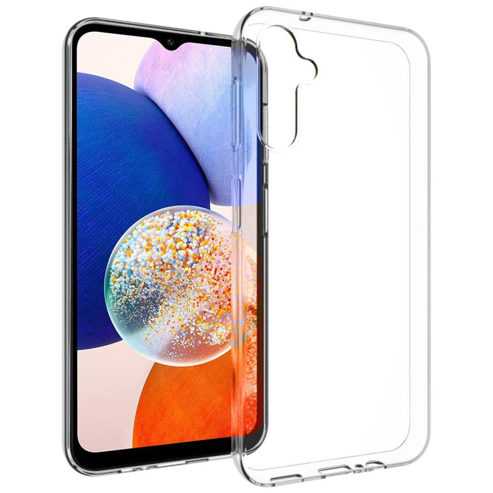 Фото TPU чехол Epic Transparent 1,0mm для Samsung Galaxy A14 4G/5G (Бесцветный (прозрачный)) на vchehle.ua