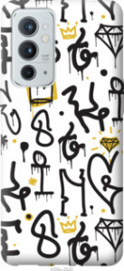 Чехол Graffiti art для OnePlus 9RT
