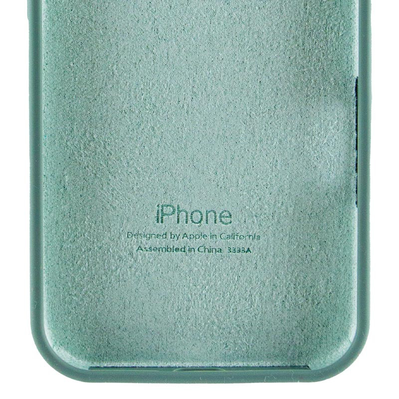 Фото Чохол Silicone Case Full Camera Protective (AA) на Apple iPhone 16e (6.1") (Зелений / Pine green) в маназині vchehle.ua