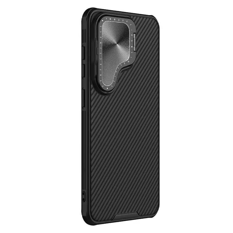 Фото Карбоновая накладка Nillkin Camshield Prop для Samsung Galaxy S24+ (Black) на vchehle.ua