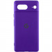 Чехол Silicone Cover Lakshmi Full Camera (AAA) with Logo для Google Pixel 8 (Фиолетовый / Amethyst)