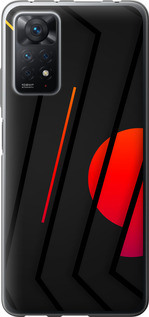 Чехол Разноцветные полосы для Xiaomi Redmi Note 11 Pro
