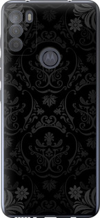 

Чохол Синій візерунок бароко на Motorola G50 1594530