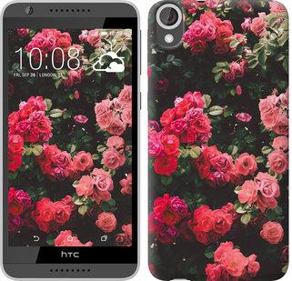 

Чохол Кущ з трояндами на HTC Desire 820 639192