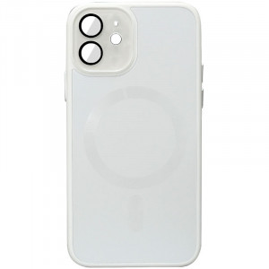 Чехол TPU+Glass Sapphire Midnight with Magnetic Safe для Apple iPhone 12 (6.1")