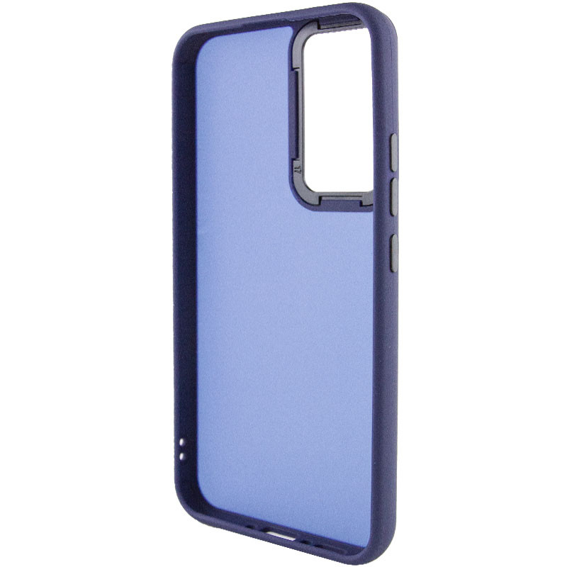 Фото Чехол TPU+PC Lyon Frosted для Samsung Galaxy S23 Ultra (Navy Blue) в магазине vchehle.ua