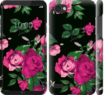 

Чехол Розы на черном фоне для LG Q6a 674403