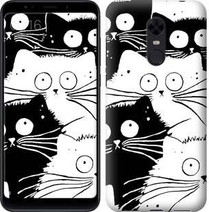 

Чехол Коты v2 для Xiaomi Redmi Note 5 (Single Camera) 629438