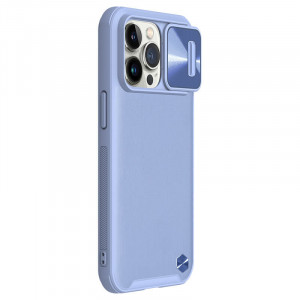 Шкіряна накладка Nillkin Camshield Leather (шторка на камеру) на Apple iPhone 13 Pro Max (6.7")
