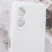 Купити Силіконовий чохол Candy Full Camera на Oppo A78 4G (Білий / White) на vchehle.ua