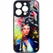 TPU+PC чехол Prisma Ladies Full Camera для Apple iPhone 12 (6.1") (Peonies)