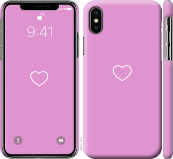 

Чохол Серце 2 для iPhone XS (5.8") 912084