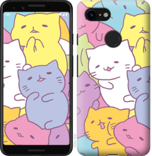 

Чохол Котики на Google Pixel 3a 876511