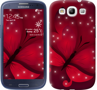 

Чехол Лунная бабочка для Samsung Galaxy S3 Duos I9300i 238082