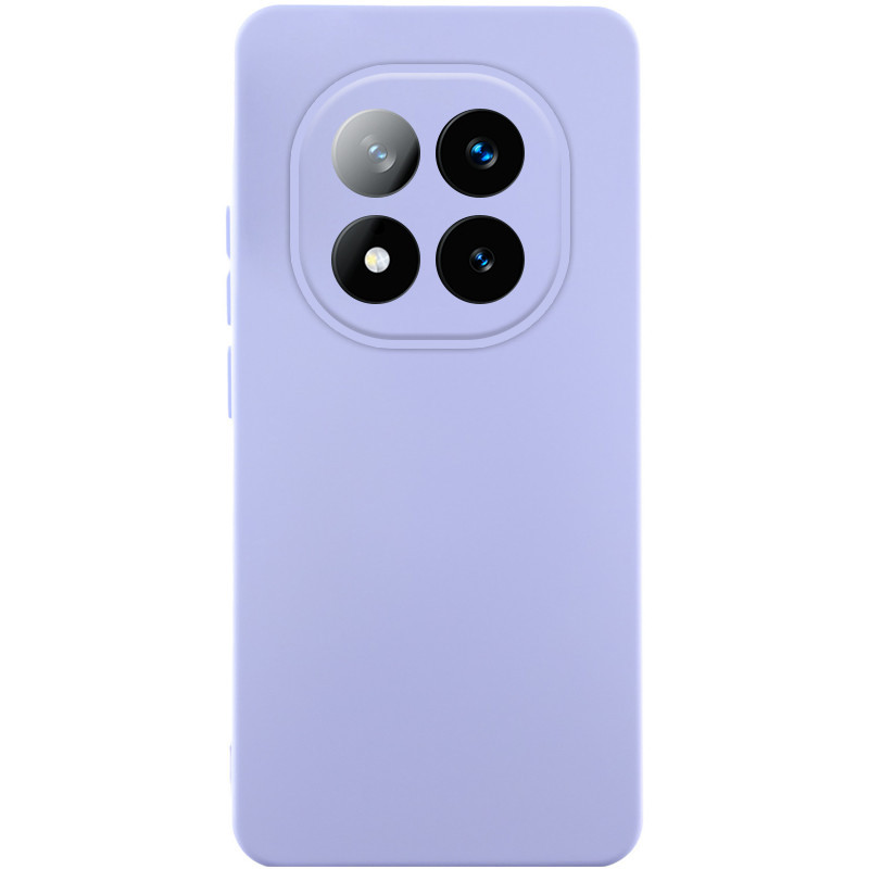 Чохол Silicone Cover Lakshmi Full Camera (AAA) на Xiaomi Redmi Note 14 Pro+ 5G (Бузковий / Dasheen)