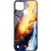 TPU+Glass чехол Diversity для Realme C21Y (Above the clouds)