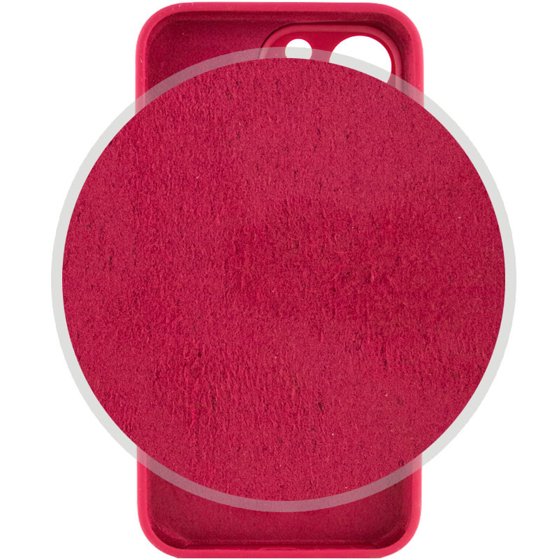 Фото Чохол Silicone Case Full Camera Protective (AA) на Apple iPhone 15 Pro Max (6.7") (Червоний / Rose Red) в маназині vchehle.ua