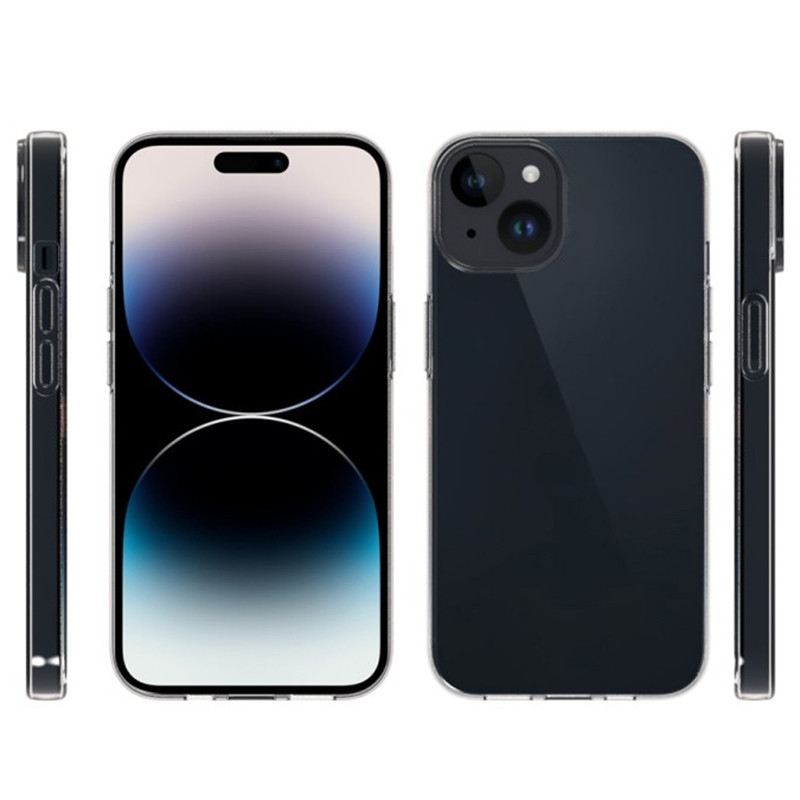 Фото TPU чохол Epic Transparent 1,5mm на Apple iPhone 15 Plus (6.7") (Прозорий (прозорий)) на vchehle.ua