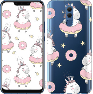 

Чехол Единорожки для Huawei Mate 20 Lite 830508