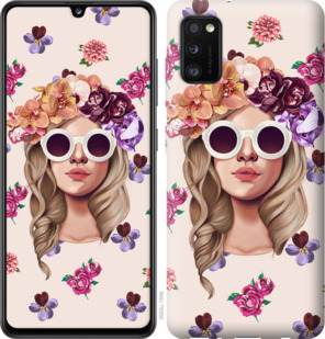

Чохол Дівчина з квітами v2 на Samsung Galaxy A41 A415F 920743