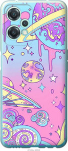 Чехол Розовая галактика для OnePlus Nord CE 2 Lite
